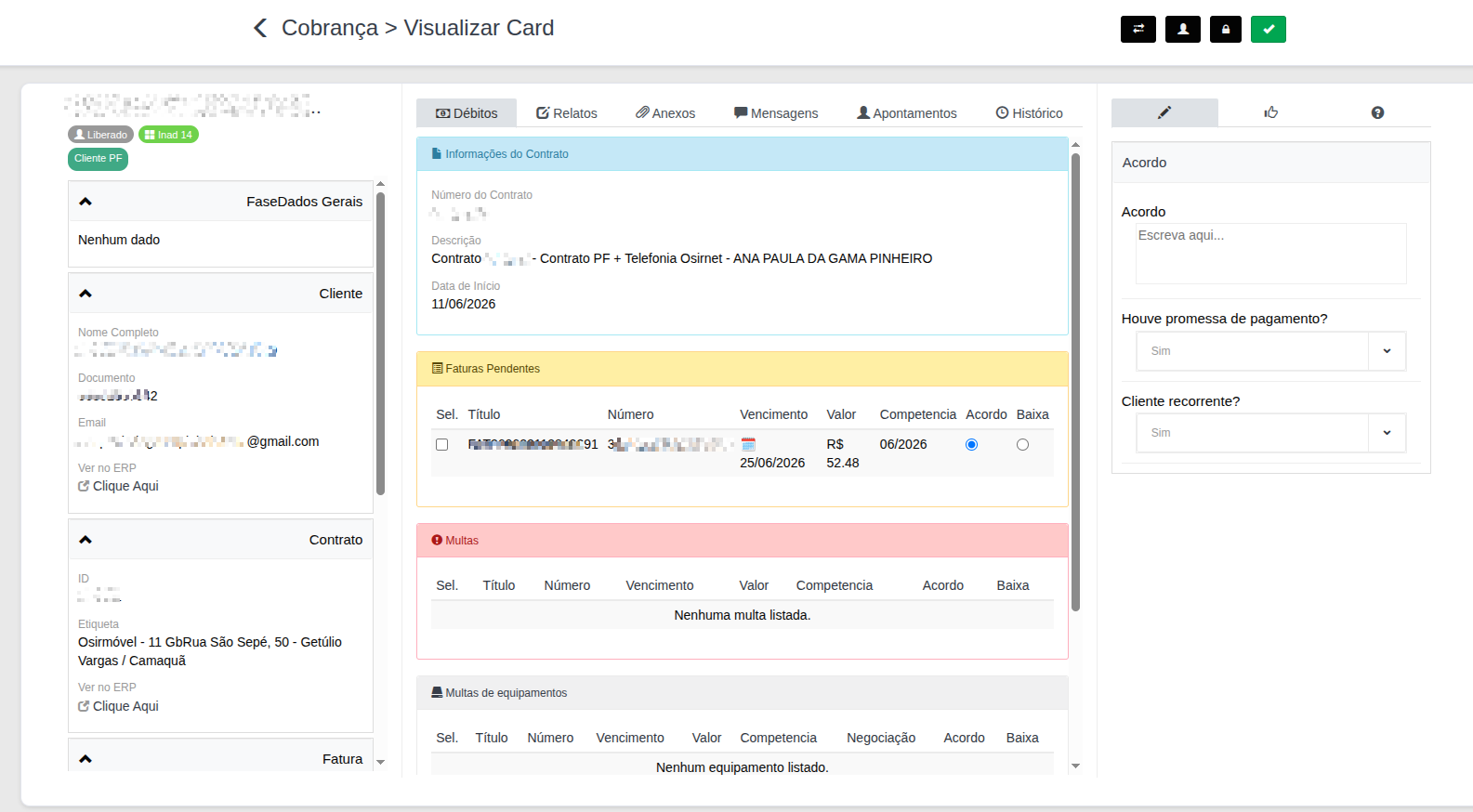 Visualizar Card